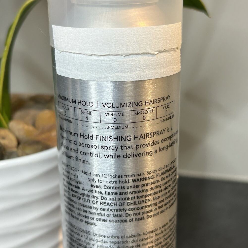 Brocato Maximum Hold Finishing HairSpray 10 oz Discontinued‎ RARE - Picture 5 of 6